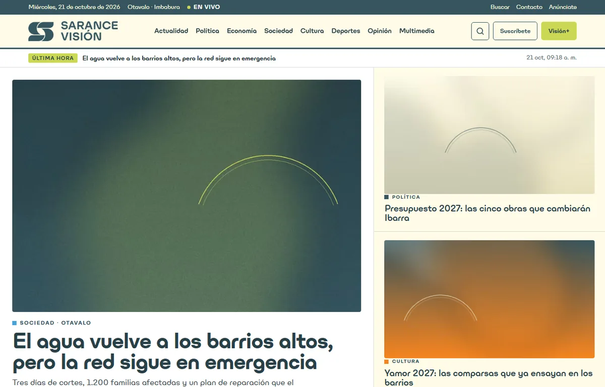 Portada de Sarance Visión